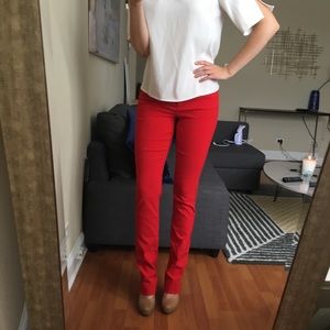 The Limited Pants - Red dress pants The Limited Pants - Red dress pants